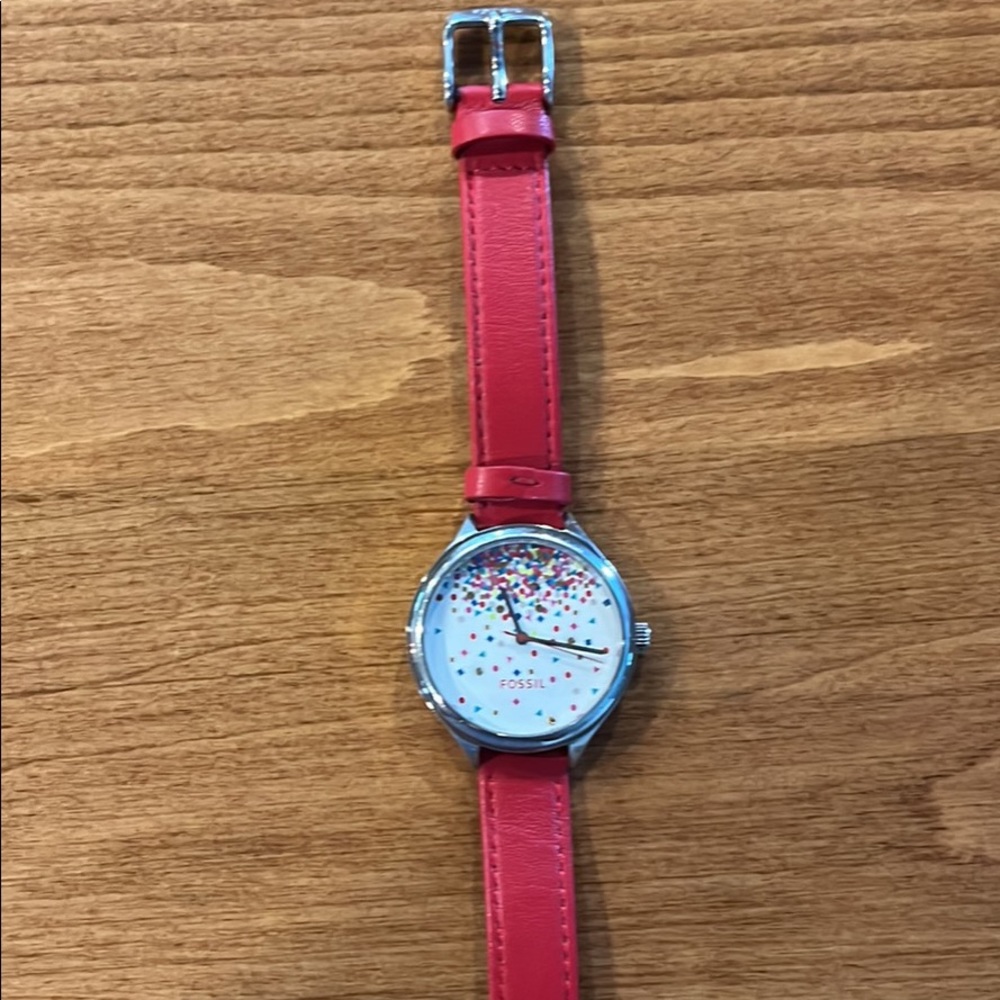 Confetti Fossil Watch